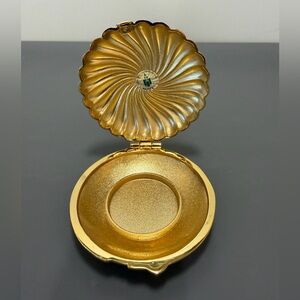 PartyLite Shiny Travel Gold Candle Accessory